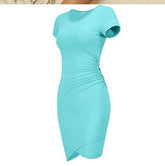 Sky Blue Glamour Pinnacle Premium Bodycon